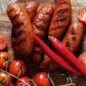 Hermann Wurst Haus Chili-Cheese Bratwurst
