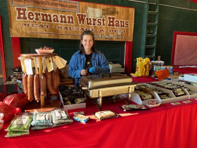 Gift Booth At Pea Ridge Christmas Tree Farm