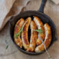 Apple-Maple Chicken Bratwurst