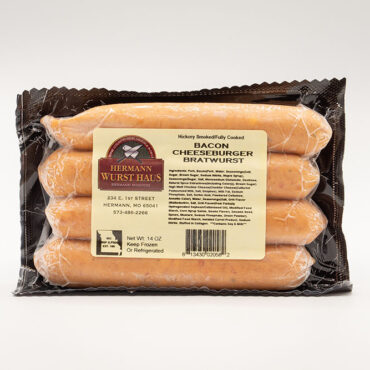 Wurst Haus Bacon Cheeseburger Bratwurst