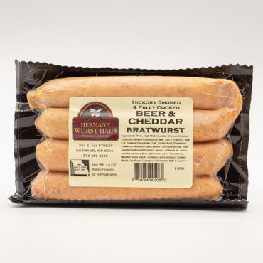 Beer & Cheddar Bratwurst