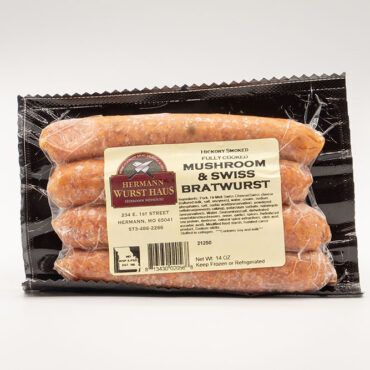 Mushroom & Swiss Bratwurst