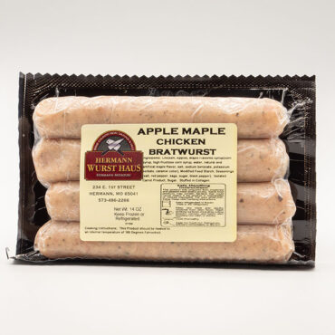 Apple-Maple Chicken Bratwurst